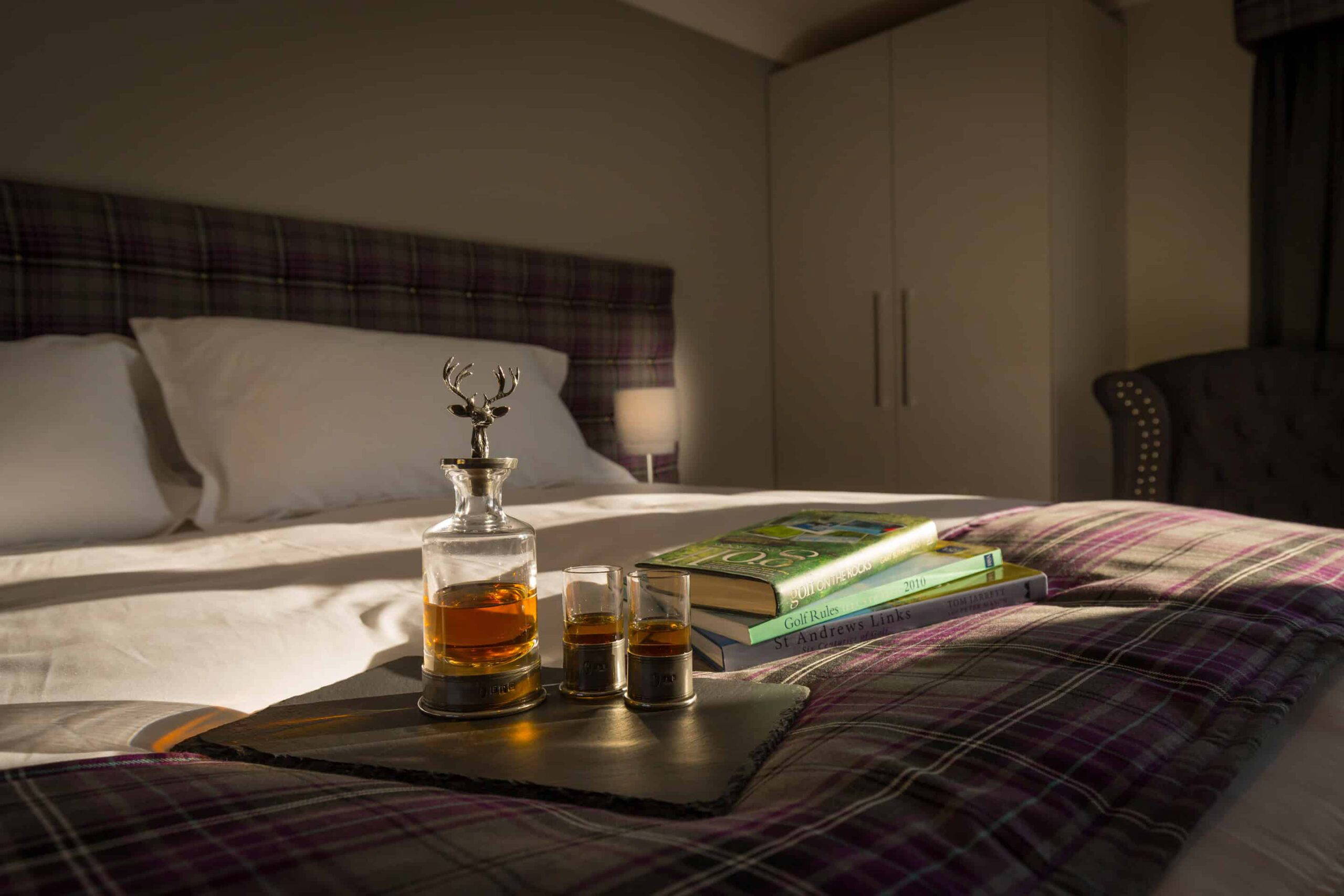 whisky at Garleton Lodge